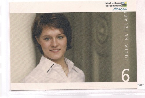 Autogramm julia retzlaff - autogramm,