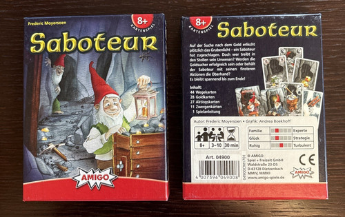 Saboteur von amigo - saboteur,