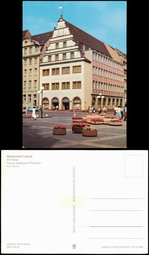 Ddr ansichtskarte leipzig alte - ansichtskarte,