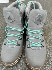 DACHSTEIN Geierwally ICE GREY Damen Winterschuh  mit Lammfell Boots Gr. 39