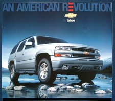 Prospekt brochure 2005 Chevrolet Chevy Tahoe + CD   (USA)