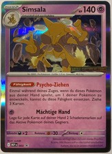 Pokemon Simsala PROMO | Deutsch MEP DE 003 Mega-Entwicklung | Near Mint