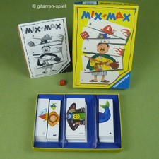 Mix Max - Komplett 1A Top! Lustiges Kartenlegespiel - Ravensburger ©1997 MixMax