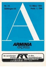 Fussball-Programmheft  84/85