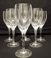 6x Weingläser NACHTMANN YVONNE Bleikristall H/D: 18,3 x 6 cm Gew. 194 Gramm