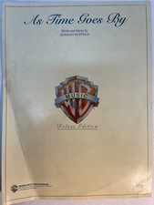 As Time Goes By Vintage Sheet