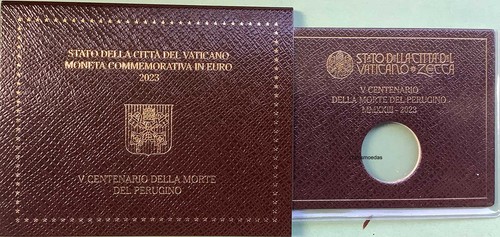 Vatikan euro 2023 perugino - vatikan, 2