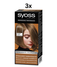 3x Syoss 6_66 Roasted Pecan