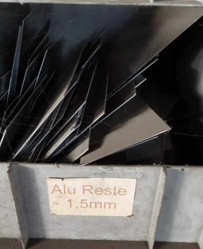 Alu blech reste 5mm - reste, 1,5mm