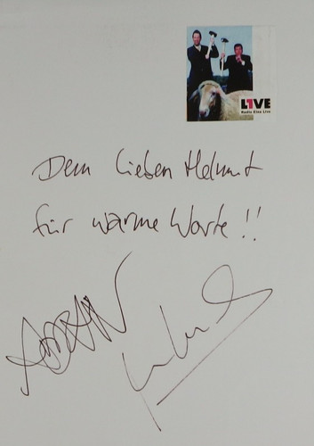 Autogramme adrian engels - adrian,