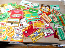 50  Bieretiketten - DDR Mix Herbst 25  -Serie 10 -2025 - ( 2 Bilder )