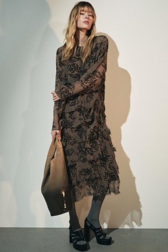 Zara blogger kleid mit - zara,