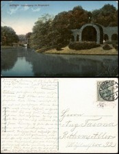 Ansichtskarte Bremen Laubengang im Bürgerpark. 1916