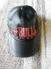 NBA Chicago Bulls Cap aus Leder 90er