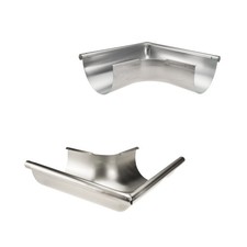 Rinnenwinkel 90° Titanzink