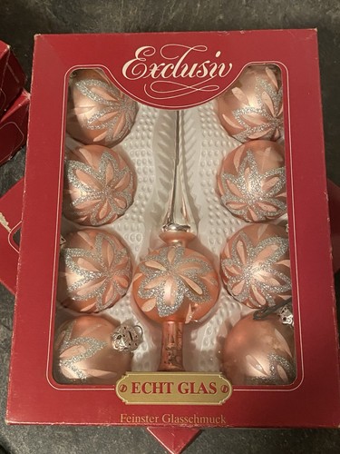 Exclusiv christbaumkugeln set - exclusiv,