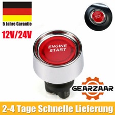 12V DC Auto Motor Startknopf 50A Druckschalter Drucktaster Zündung Starter KFZ