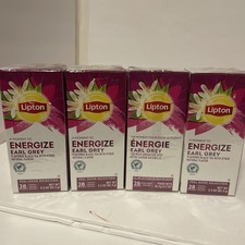 4x Lipton Energize Earl Grey
