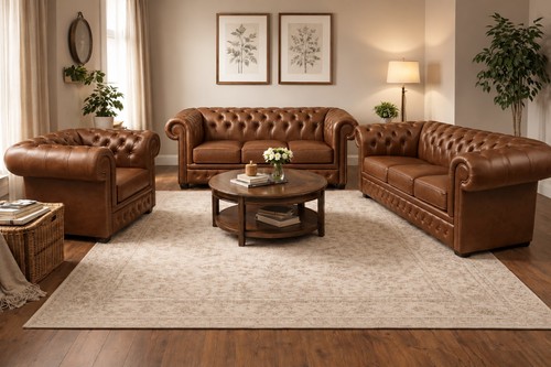 Chesterfield garnitur 1 - garnitur, 3+2+1