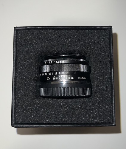 Ttartisan 0 canon - f2.0, m