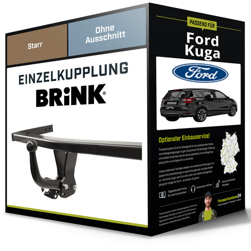 Starre anhängerkupplung für - anhängerkupplung,