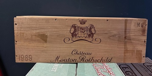 Mouton rotschild holzkiste - mouton,