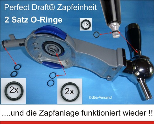 Sätze dichtungen ringe 5 - 2, o-ringe