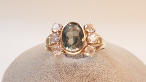 Schöner ring 333 gelbgold mit - schöner,