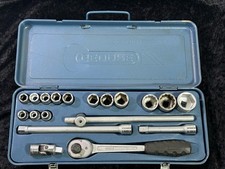 Gedore Knarrenkasten Steckschlüsselsatz Ratschenkasten 20-teillig - 1993U-10T