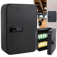 Schlüsselkasten Metall Schlüsselschrank Schlüsselsafe Organizer+Zahlenschloss