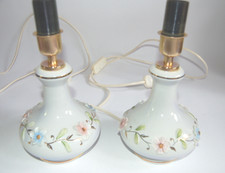 2 Nachtischlampen antik