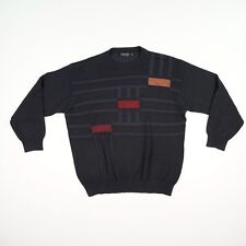 BARISAL Herren Pullover Gr. XXL dunkelblau Strickpullover Langarm Rundhals Pulli