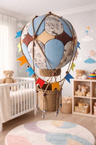 Handmade deko heißluftballon - handmade, deko-heißluftballon