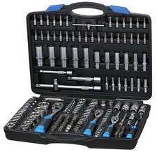 SW Stahl 07630L - 171 teilig Werkzeugkasten Steckschlüsselsatz, 1/4" 3/8" 1/2"