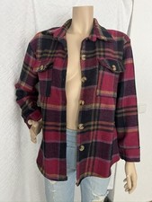 Damen Flanellhemd Jacke