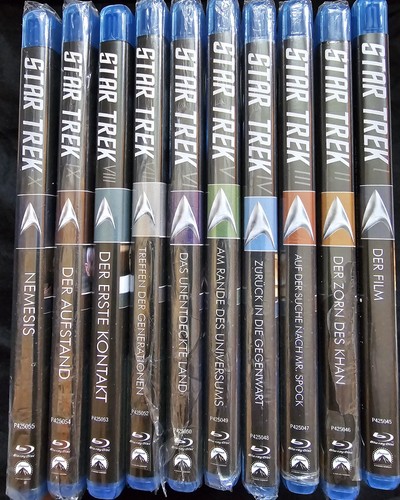 Star trek blu - star, i-x