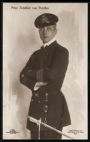 Ansichtskarte prinz adalbert - ansichtskarte,