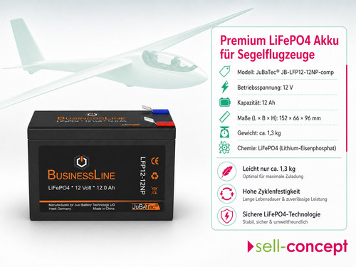 Segelflugzeug batterie lifepo4 - segelflugzeug,