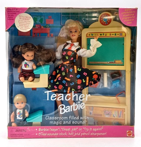 1995 teacher barbie - teacher,