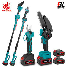 Teleskop Astsäge Teleskopsäge Akku Kettensäge Astschere Gartensäge Hochentaster