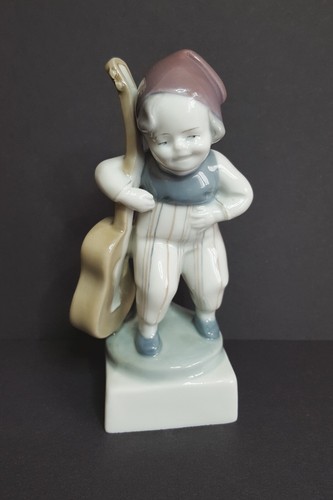 Alte porzellanfigur junge mit - junge,