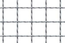 Wellengitter aus Stahl send