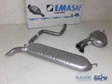Auspuffset Mitteltopf+Endtopf für Mercedes Kombi E-Klasse W124 E260+E300+4 matic