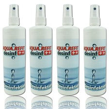 4x Desinfektion AQUA REFIT desinf 250 ml Zerstäuber Hand Flächen Spray