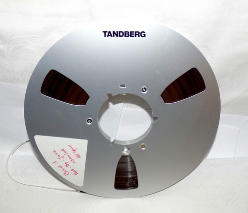Tandberg tonband metall spule - tonband,