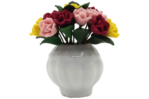 Dolls house 4648 rosen vase - dolls,