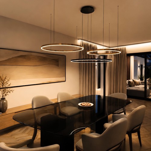 Luce led ring pendelleuchte - s.luce,