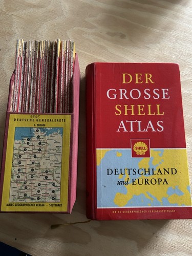 Deutsche generalkarte shell - generalkarte,