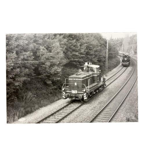 Postkarte zug eisenbahn lok - eisenbahn,