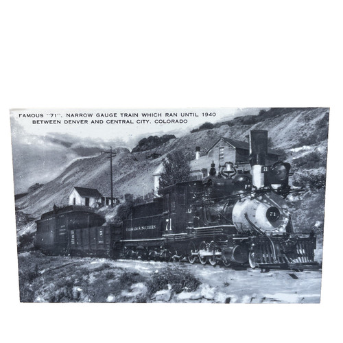 Postkarte eisenbahn zug - postkarte,